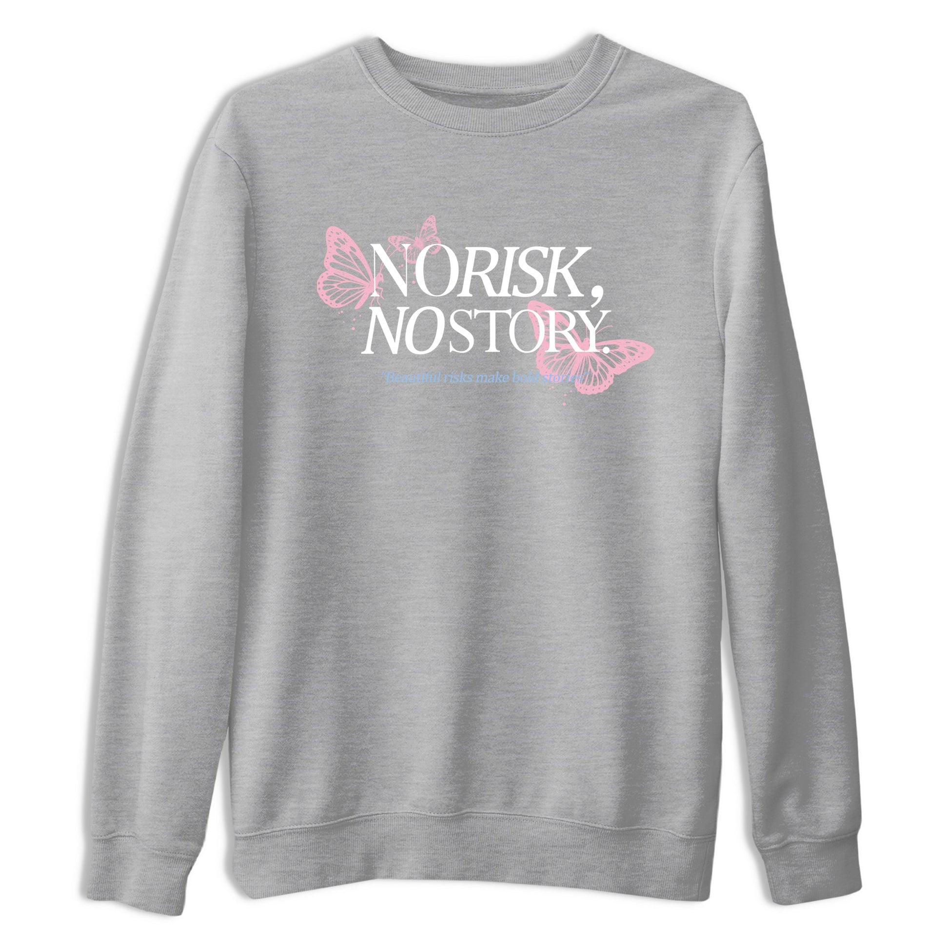 Sneaker match tees – Sneaker Tees To Match Air Jordan 5 35th Anniversary Shoes – No Risk No Story Tee Heather Grey 2