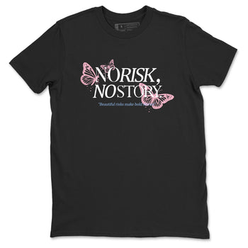 Sneaker match tees – Sneaker Tees To Match Air Jordan 5 35th Anniversary Shoes – No Risk No Story Tee Black 2