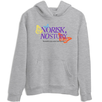 Sneaker Threads – Sneaker Tees To Match New Balance 9060 Prism Purple – No Risk No Story Graphic Tee Heather Grey 2. Perfect for Jordan releases 2025 colorways.