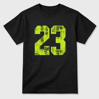 Sneaker match tees – Sneaker Tees To Match Air Foamposite Pro Black Shoes – No.23 Tee Black 2