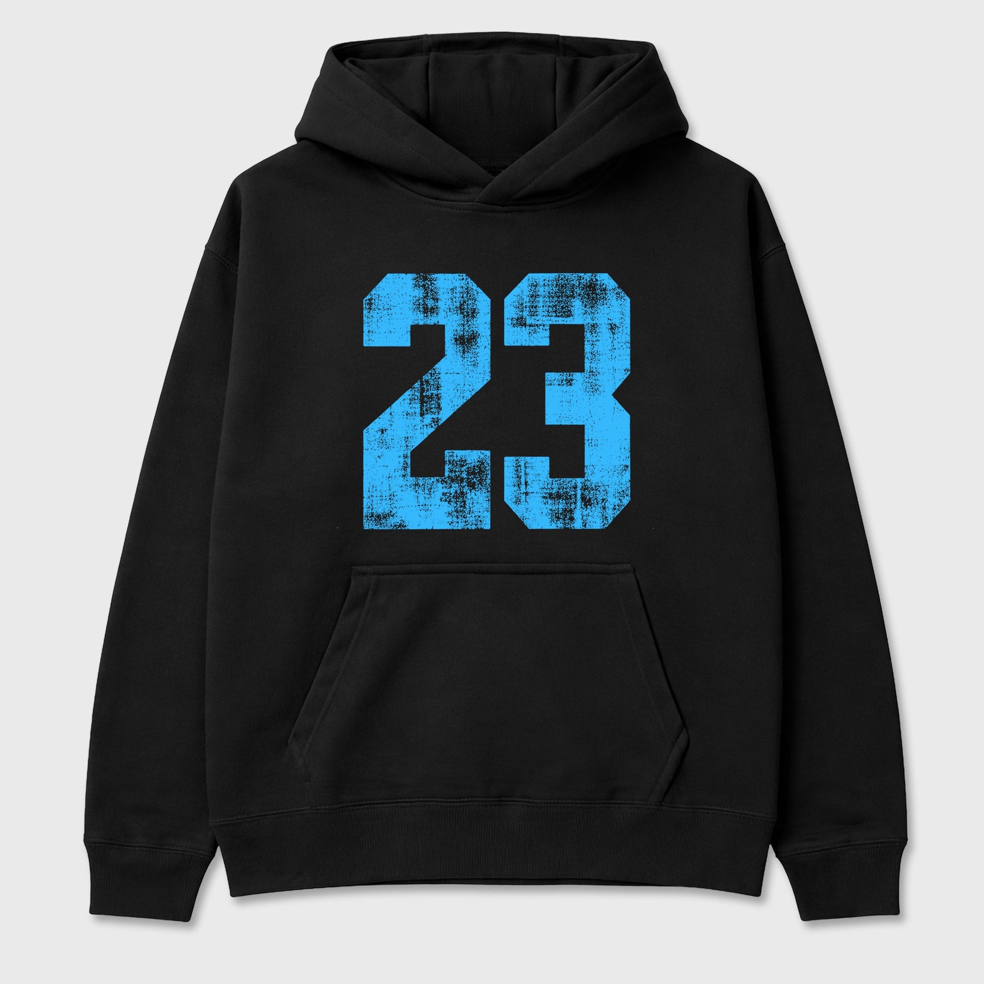Sneaker match tees – Sneaker Tees To Match Air Foamposite Pro University Blue Shoes – No.23 Tee Black 2
