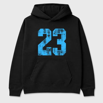Sneaker match tees – Sneaker Tees To Match Air Foamposite Pro University Blue Shoes – No.23 Tee Black 2