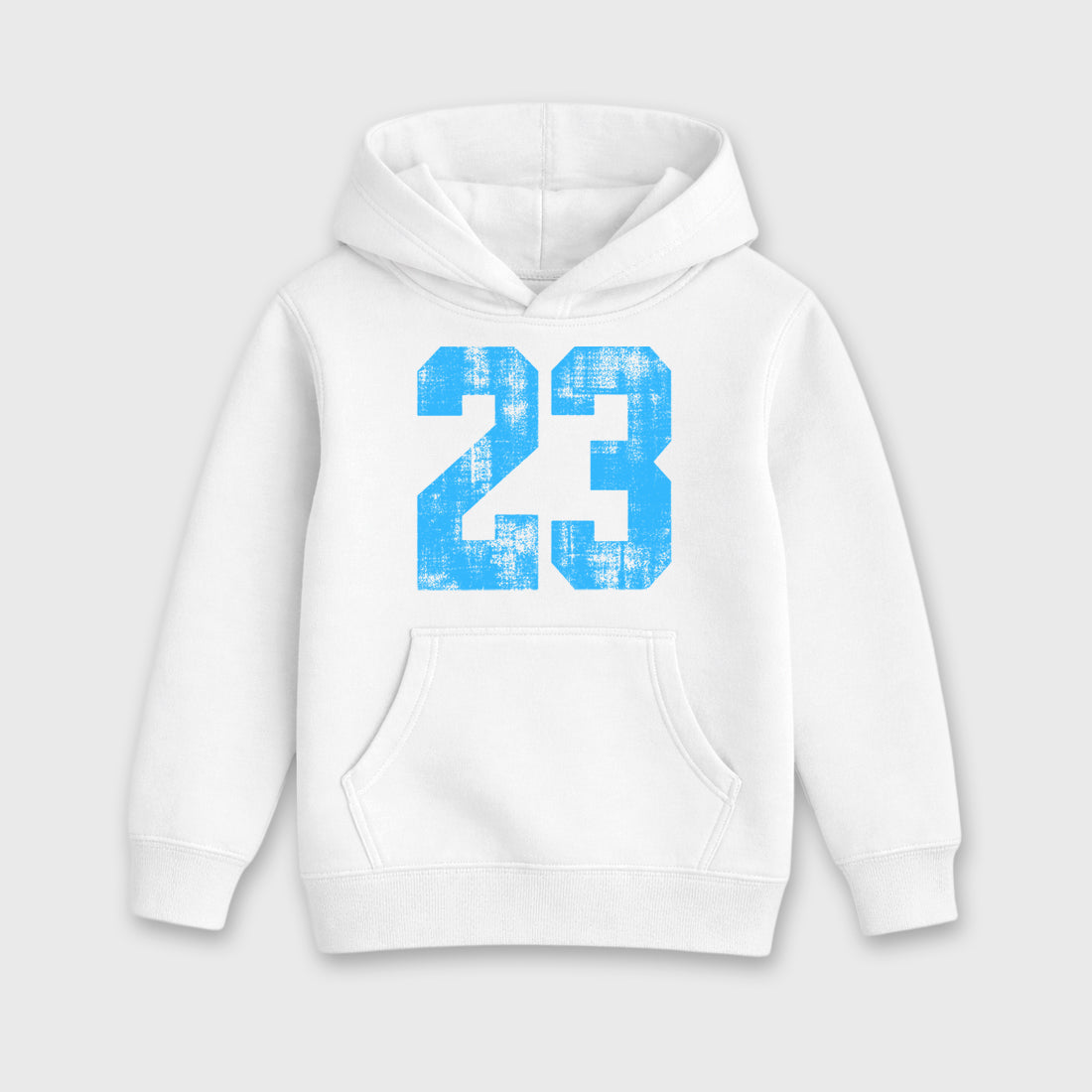 Sneaker match tees – Sneaker Tees To Match Air Foamposite Pro University Blue Shoes – No.23 Kids T-Shirt White 2