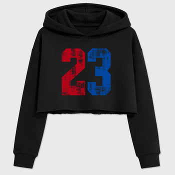 Sneaker match tees – Sneaker Tees To Match Air Jordan 1 Union x Fragment Shoes – No.23 Crop T-Shirt Black 2