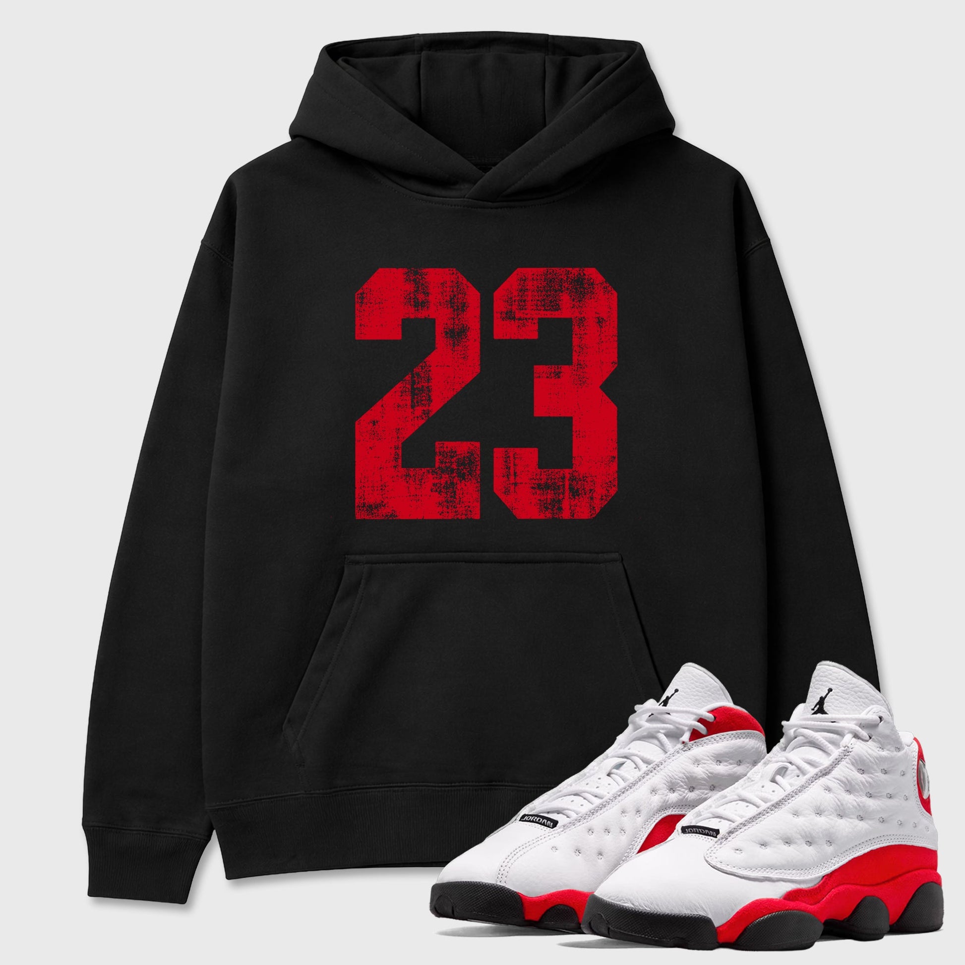 Sneaker match tees  Sneaker Tees To Match Air Jordan 13 Chicago Shoes  No.23 Tee Black 1