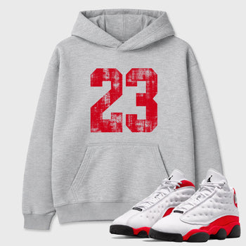 Sneaker match tees  Sneaker Tees To Match Air Jordan 13 Chicago Shoes  No.23 Tee Heather Grey 1
