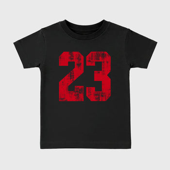 Sneaker match tees  Sneaker Tees To Match Air Jordan 13 Chicago Shoes  No.23 Kids T-Shirt Black 2