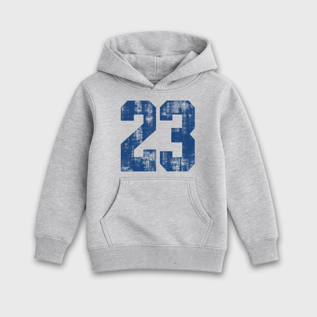 No.23 Baby & Kids Graphic Hoodie featuring original artwork designed to match the Air Jordan 3 True Blue. Heather Grey 2 Kids Graphic Sweater.