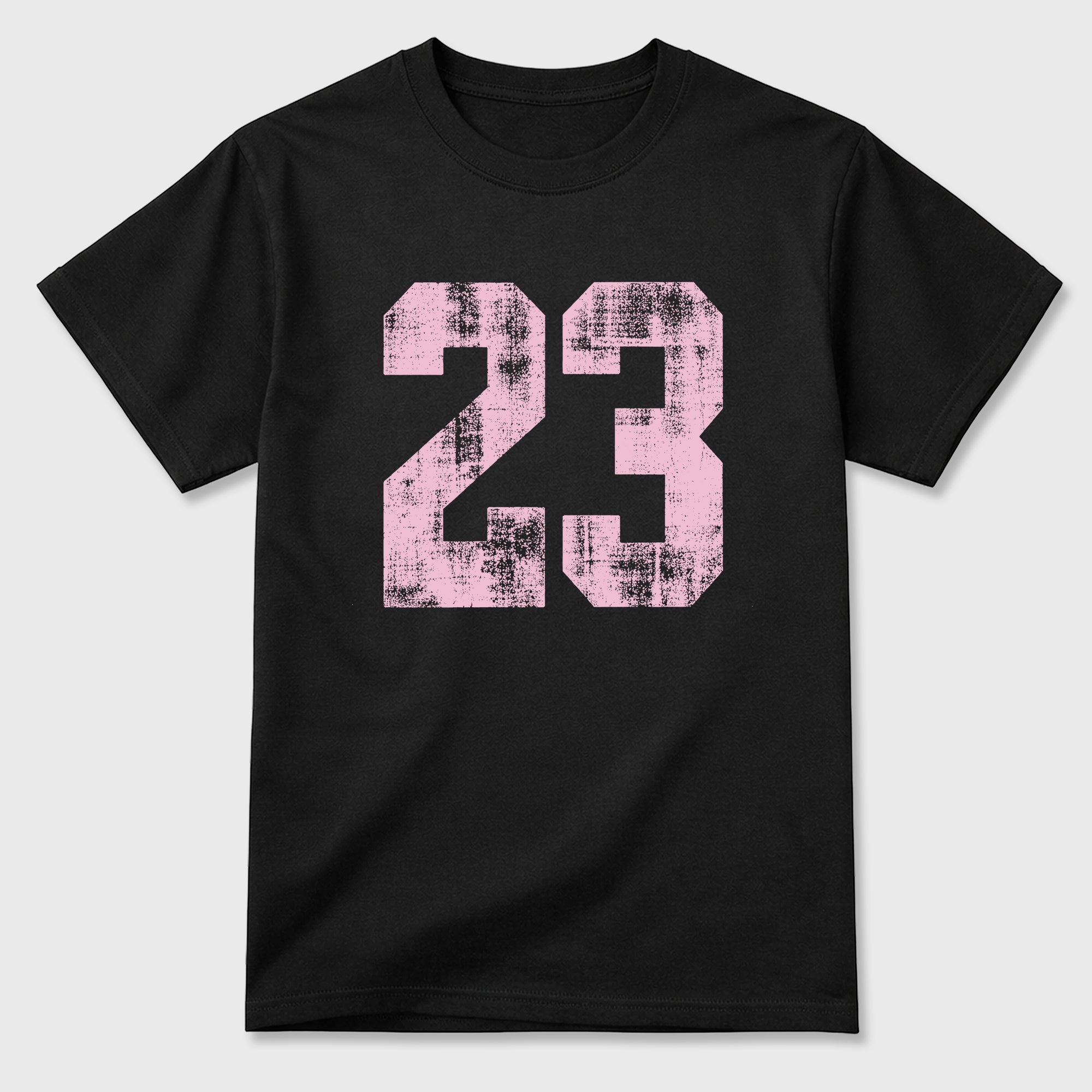 Sneaker match tees – Sneaker Tees To Match Air Jordan 4 Iced Carmine Shoes – No.23 Tee Black 2