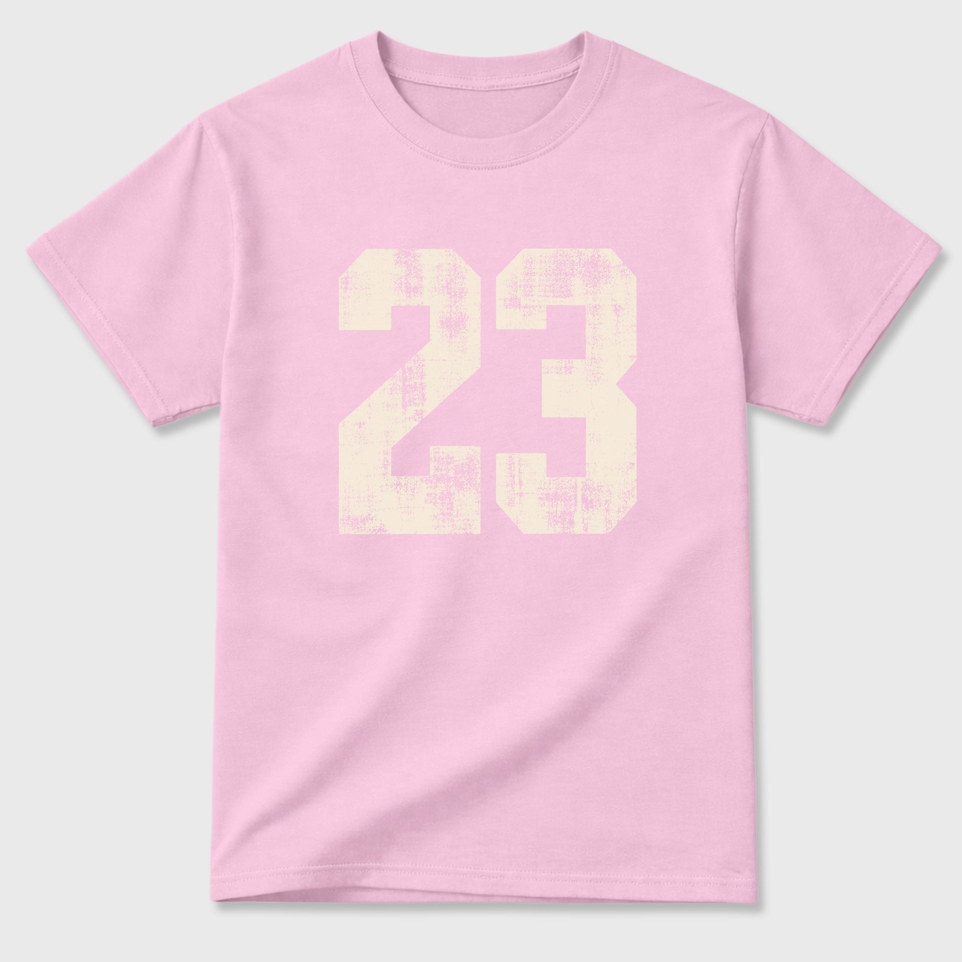Sneaker match tees – Sneaker Tees To Match Air Jordan 4 Iced Carmine Shoes – No.23 Tee Pink 2