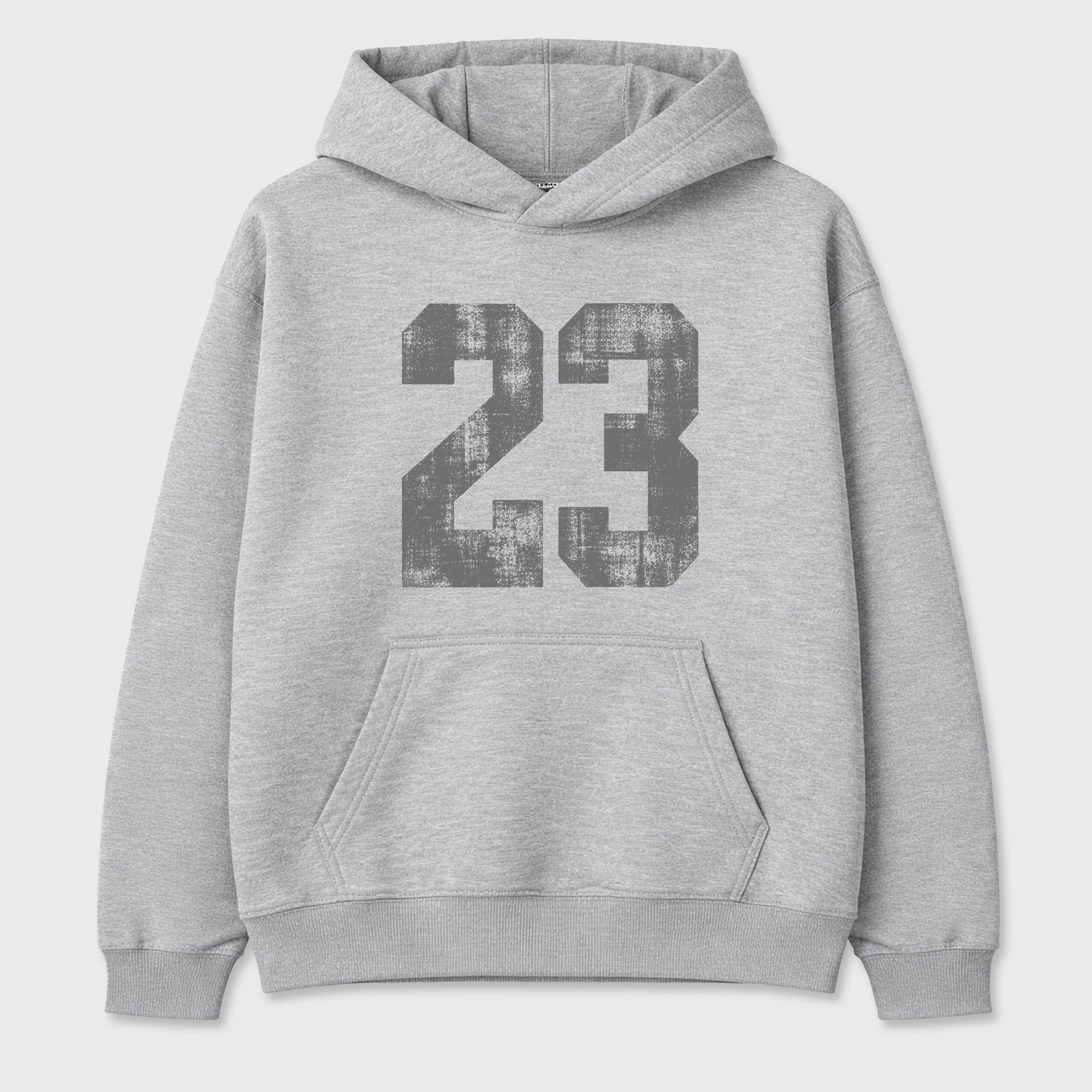 Sneaker match tees – Sneaker Tees To Match Air Jordan 5 Wolf Grey Shoes – No.23 Tee Heather Grey 2