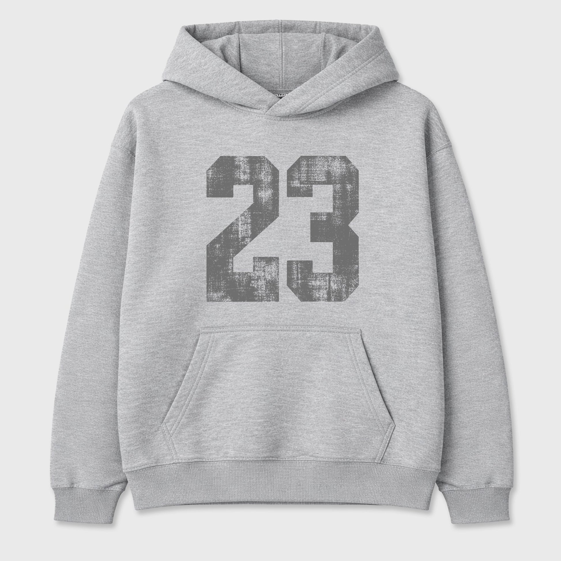 Sneaker match tees – Sneaker Tees To Match Air Jordan 5 Wolf Grey Shoes – No.23 Tee Heather Grey 2