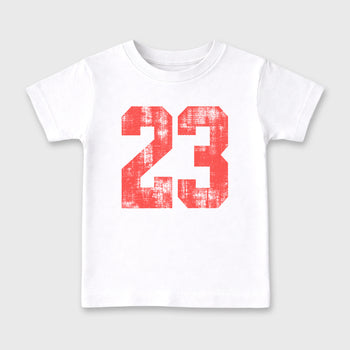 Sneaker match tees – Sneaker Tees To Match Air Max 90 Infrared Shoes – No.23 Kids T-Shirt White 2