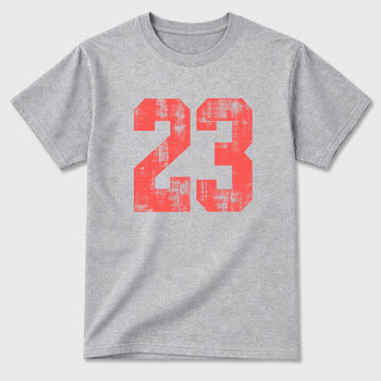 Sneaker match tees – Sneaker Tees To Match Air Max 90 Infrared Shoes – No.23 Tee Heather Grey 2