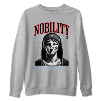 5s Black Metallic Reimagined shirts to match jordans Nobility best t shirts to wear with jordans AJ5 Retro OG Reimagined match shoes to clothes SNRT Sneaker Tees unisex cotton Heather Grey 2 shirts