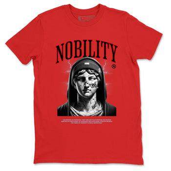 5s Black Metallic Reimagined shirts to match jordans Nobility best t shirts to wear with jordans AJ5 Retro OG Reimagined match shoes to clothes SNRT Sneaker Tees unisex cotton Red 2 shirts
