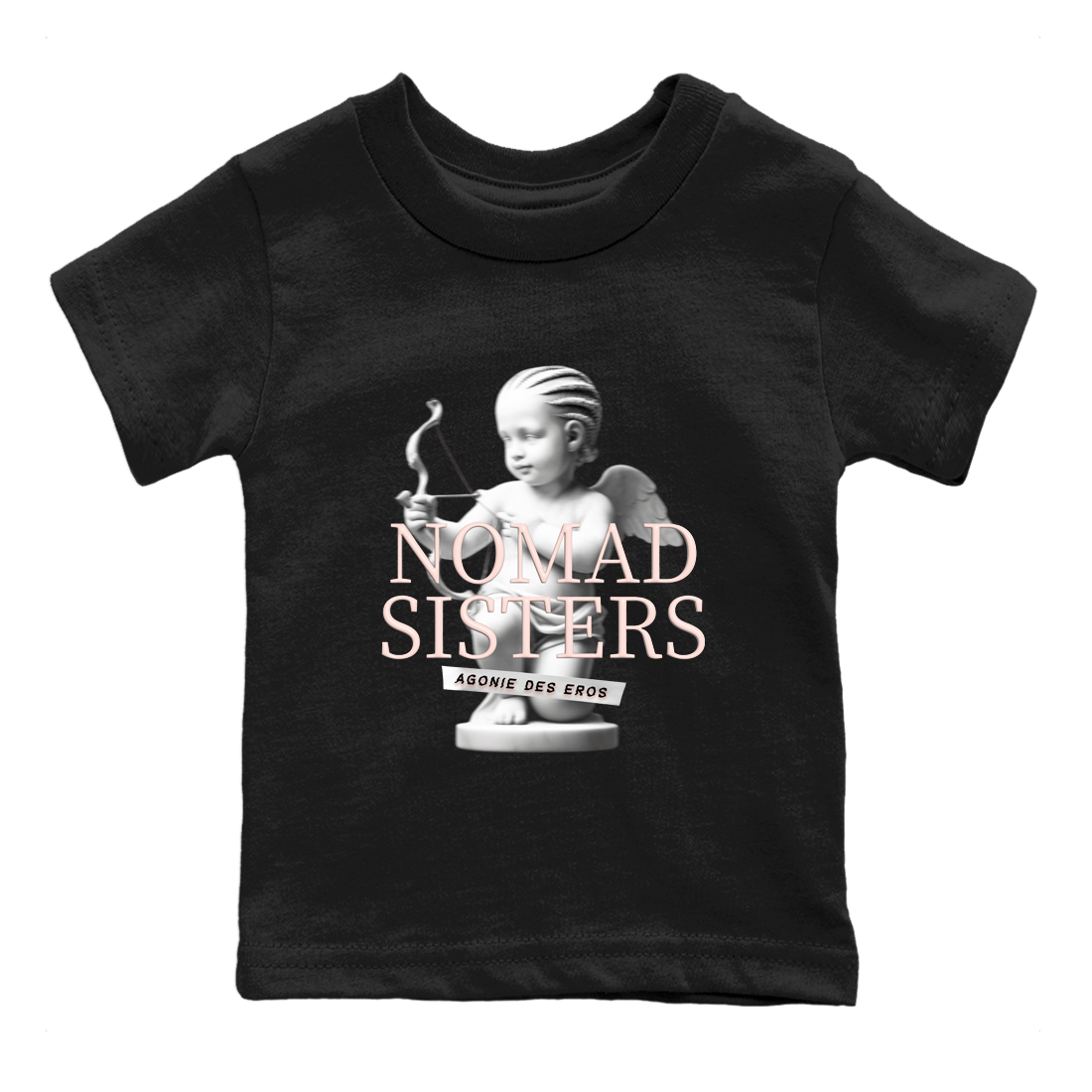 Air Jordan 11 Retro Legend Pink shirts to match jordans Nomad Sisters sneaker match tees Air Jordan 11 Legend Pink SNRT Sneaker Tees streetwear brand Baby and Youth Black 2 cotton tee