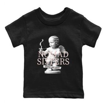 Air Jordan 11 Retro Legend Pink shirts to match jordans Nomad Sisters sneaker match tees Air Jordan 11 Legend Pink SNRT Sneaker Tees streetwear brand Baby and Youth Black 2 cotton tee