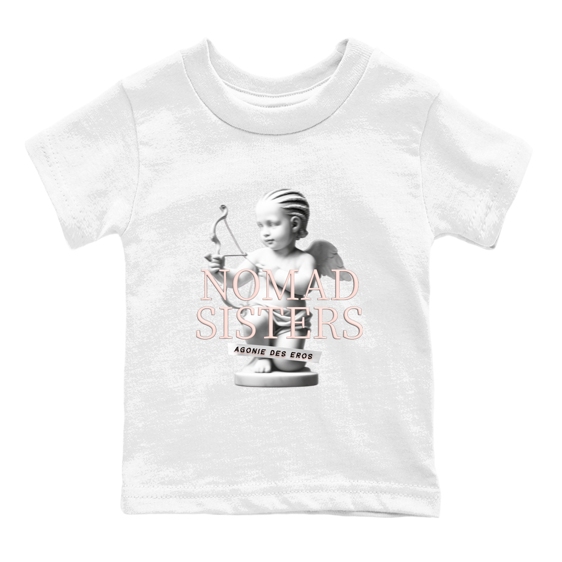 Air Jordan 11 Retro Legend Pink shirts to match jordans Nomad Sisters sneaker match tees Air Jordan 11 Legend Pink SNRT Sneaker Tees streetwear brand Baby and Youth White 2 cotton tee