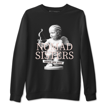 Air Jordan 11 Retro Legend Pink shirts to match jordans Nomad Sisters sneaker match tees Air Jordan 11 Legend Pink SNRT Sneaker Tees streetwear brand Black 2 unisex cotton tee