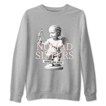 Air Jordan 11 Retro Legend Pink shirts to match jordans Nomad Sisters sneaker match tees Air Jordan 11 Legend Pink SNRT Sneaker Tees streetwear brand Heather Grey 2 unisex cotton tee