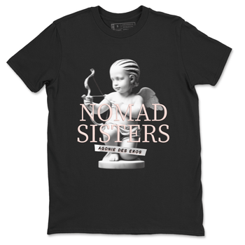 Air Jordan 11 Retro Legend Pink shirts to match jordans Nomad Sisters sneaker match tees Air Jordan 11 Legend Pink SNRT Sneaker Tees streetwear brand Black 2 unisex cotton tee