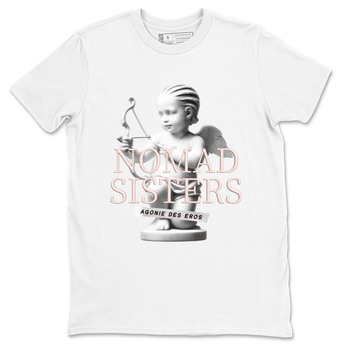 Air Jordan 11 Retro Legend Pink shirts to match jordans Nomad Sisters sneaker match tees Air Jordan 11 Legend Pink SNRT Sneaker Tees streetwear brand White 2 unisex cotton tee