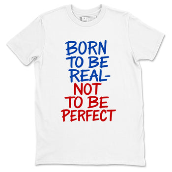 Not Perfect sneaker match t-shirt styled to complete your fit with the Air Jordan 4 Rare Air sneakers, shown in White 2.