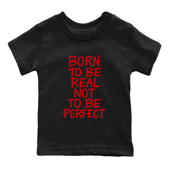 5s Fire Red Sneaker match tees – Sneaker Tees To Match Jordan 5 Retro Fire Red Sneakers – Not Perfect Kids Graphic T-Shirt Black 2