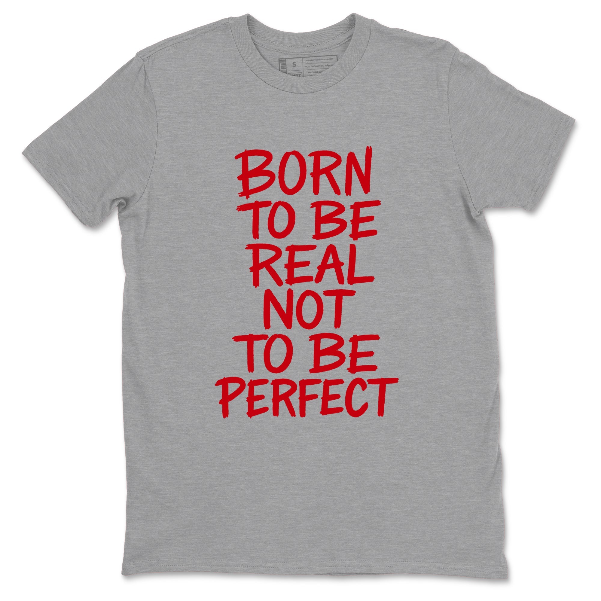 5s Fire Red Sneaker match tees – Sneaker Tees To Match Jordan 5 Retro Fire Red Sneakers – Not Perfect Graphic Tee Heather Grey 2