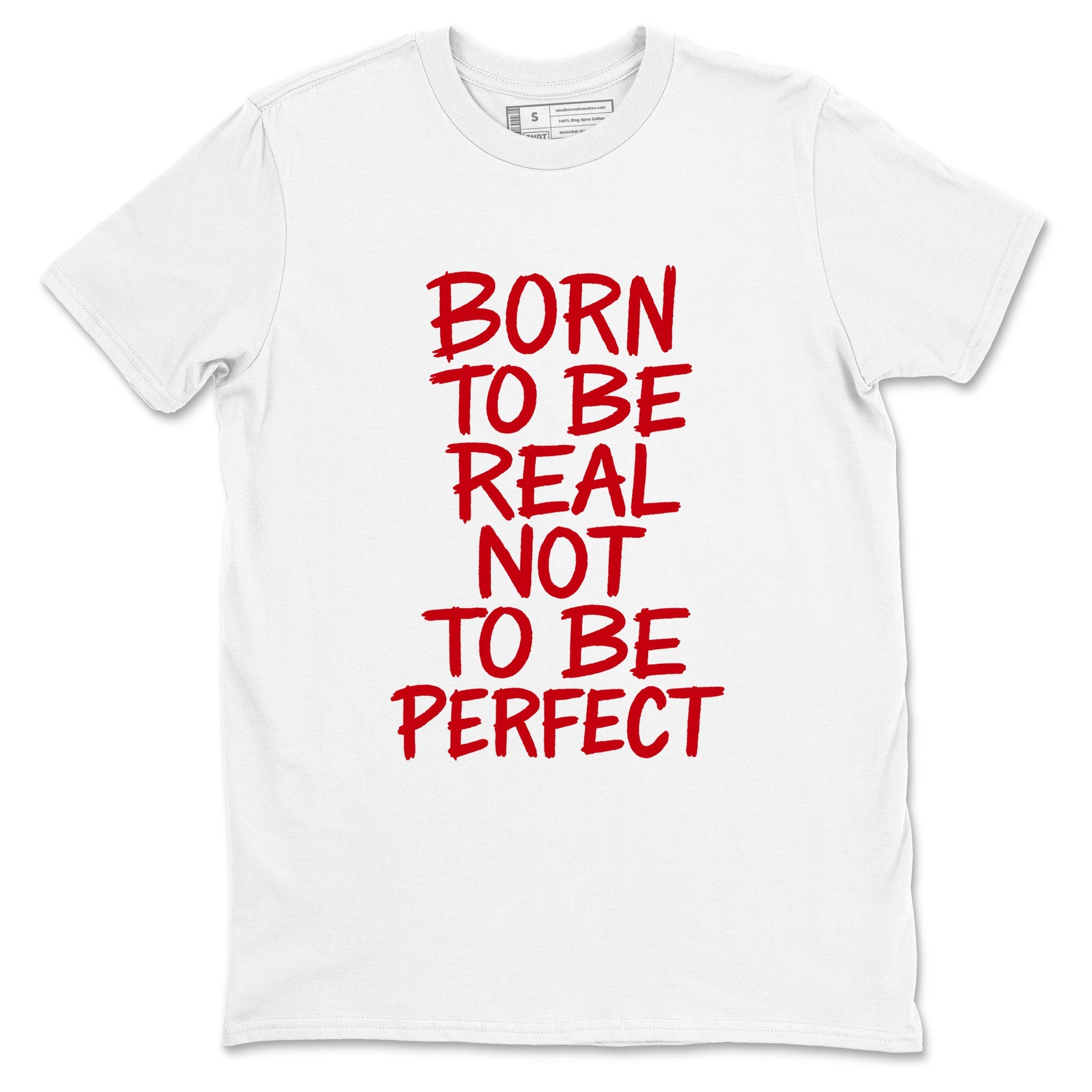 5s Fire Red Sneaker match tees – Sneaker Tees To Match Jordan 5 Retro Fire Red Sneakers – Not Perfect Graphic Tee White 2