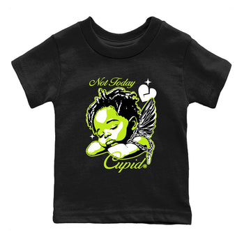 Foams One Black Volt shirts to match jordans Not Today Cupid sneaker match tees Air Foamposite One Black and Volt match shoes to clothes SNRT Sneaker Tees Youth Baby Black 2 tee