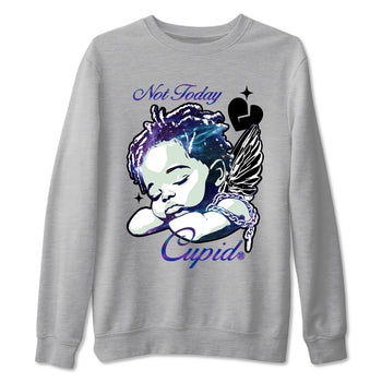Foams One Galaxy shirts to match jordans Not Today Cupid sneaker match tees Air Foamposite One Galaxy match shoes to clothes SNRT Sneaker Tees unisex cotton Heather Grey 2 shirts
