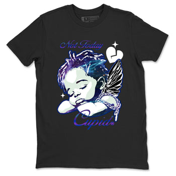 Foams One Galaxy shirts to match jordans Not Today Cupid sneaker match tees Air Foamposite One Galaxy match shoes to clothes SNRT Sneaker Tees unisex cotton Black 2 shirts