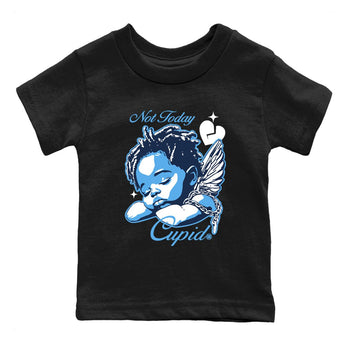1s Obsidian shirts to match jordans Not Today Cupid shirts to match Jordans AJ1 Retro Low OG Obsidian match shoes to clothes SNRT Sneaker Tees Youth Baby Black 2 tee