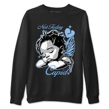 11s Retro Legend Blue shirts to match jordans Not Today Cupid sneaker match tees Air Jordan 11 Legend Blue best t shirts to wear with jordans SNRT Sneaker Tees unisex cotton Black 2 shirts