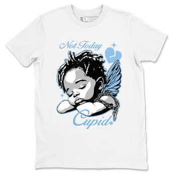 11s Retro Legend Blue shirts to match jordans Not Today Cupid sneaker match tees Air Jordan 11 Legend Blue best t shirts to wear with jordans SNRT Sneaker Tees unisex cotton White 2 shirts