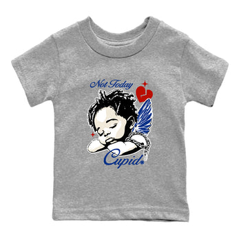 Sneaker Threads – Sneaker Tees To Match Air Jordan 11 Rare Air – Not Today Cupid Youth Graphic Tee Heather Grey 2. Perfect for Jordan releases 2025 colorways.