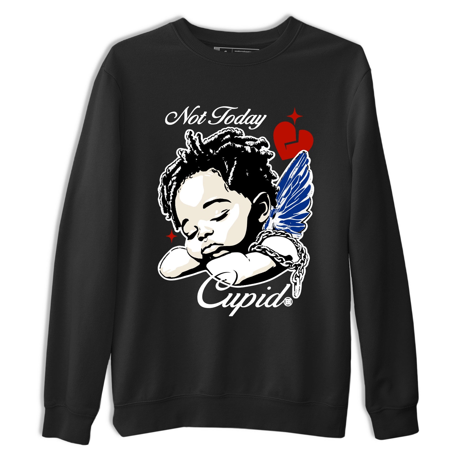 Sneaker Threads – Sneaker Tees To Match Air Jordan 11 Rare Air – Not Today Cupid Graphic Tee Black 2. Perfect for Jordan releases 2025 colorways.