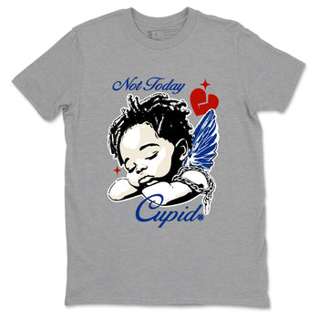 Sneaker Threads – Sneaker Tees To Match Air Jordan 11 Rare Air – Not Today Cupid Graphic Tee Heather Grey 2. Perfect for Jordan releases 2025 colorways.