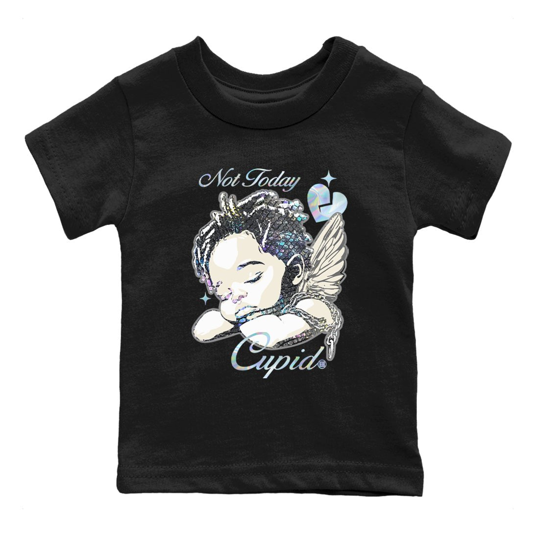 Jordan 11 Low Snake shirts to match jordans Not Today Cupid sneaker match tees Air Jordan 11 Year Of The Snake best t shirts to wear with jordans SNRT Sneaker Tees Youth Baby Black 2 tee