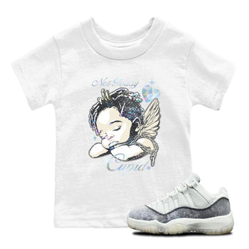 Jordan 11 Low Snake shirts to match jordans Not Today Cupid sneaker match tees Air Jordan 11 Year Of The Snake best t shirts to wear with jordans SNRT Sneaker Tees Youth Baby White 1 tee