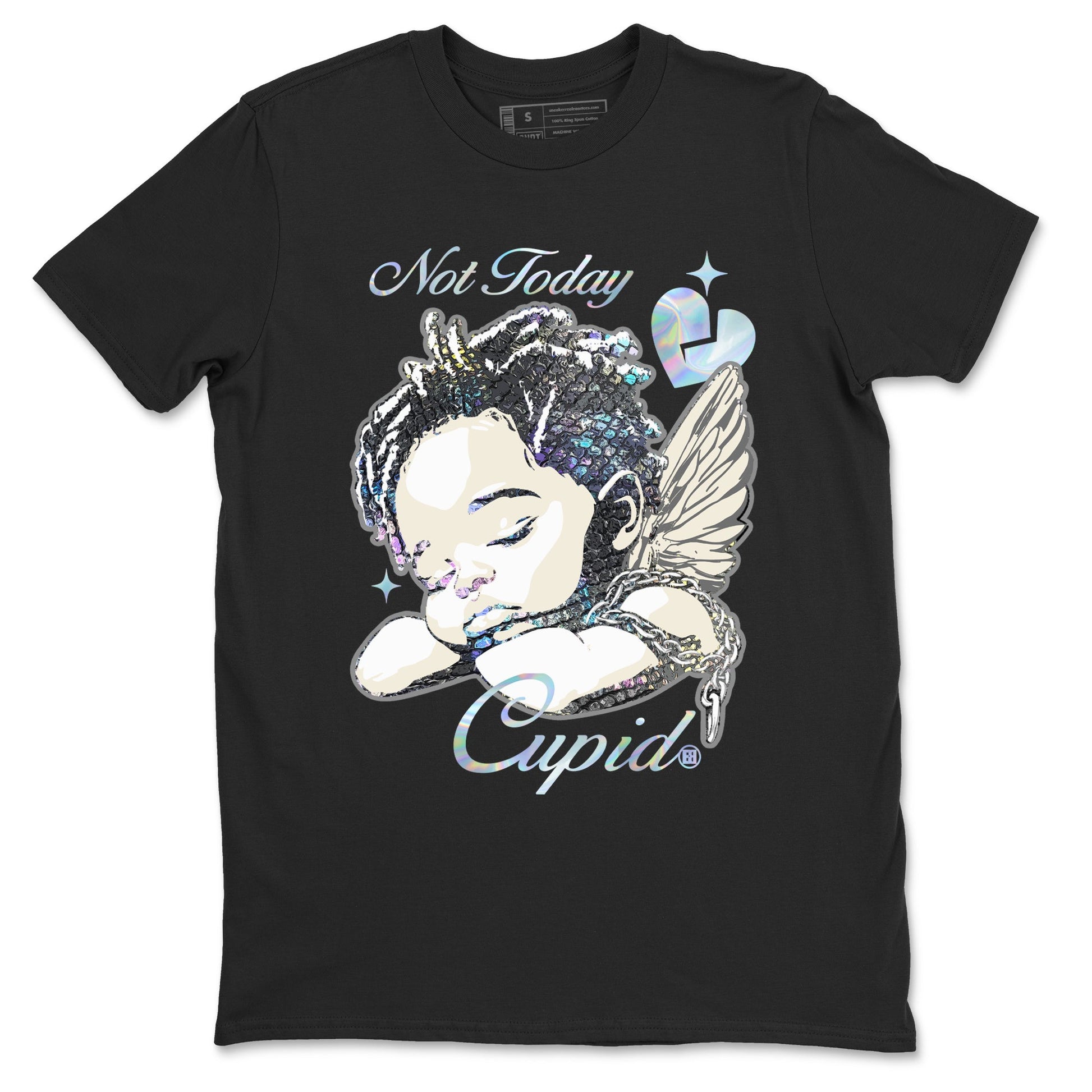 Jordan 11 Low Snake shirts to match jordans Not Today Cupid sneaker match tees Air Jordan 11 Year Of The Snake best t shirts to wear with jordans SNRT Sneaker Tees unisex cotton Black 2 shirts