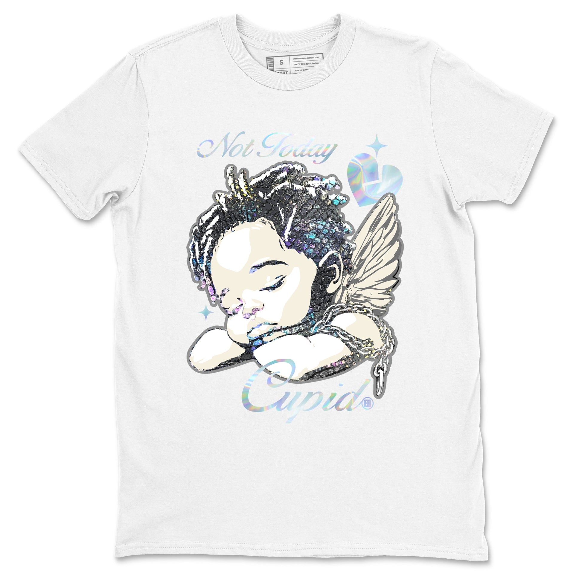 Jordan 11 Low Snake shirts to match jordans Not Today Cupid sneaker match tees Air Jordan 11 Year Of The Snake best t shirts to wear with jordans SNRT Sneaker Tees unisex cotton White 2 shirts