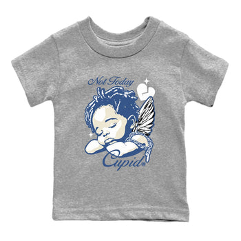A Ma Maniere Air Jordan 3 Diffused Blue shirts to match jordans Not Today Cupid graphic tee Jordan 3 For The Love best t-shirts to wear with jordans SNRT Sneaker Tees Youth Baby Heather Grey 2 tee