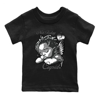 Air Jordan 3 Black Cat shirts to match jordans Not Today Cupid sneaker match tees Jordan 3 Retro Black Cat best t shirts to wear with jordans SNRT Sneaker Tees Youth Baby Black 2 tee