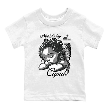 Air Jordan 3 Black Cat shirts to match jordans Not Today Cupid sneaker match tees Jordan 3 Retro Black Cat best t shirts to wear with jordans SNRT Sneaker Tees Youth Baby White 2 tee