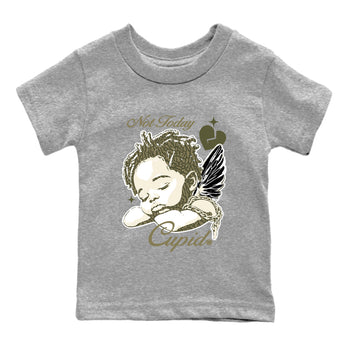 Sneaker Threads – Sneaker Threads To Match Air Jordan 3 Family Affair Shoes – Not Today Cupid Kids T-Shirt Heather Grey 2