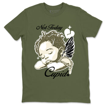 Sneaker Threads – Sneaker Threads To Match Air Jordan 3 Family Affair Shoes – Not Today Cupid Tee Military Green 2