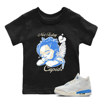 Air Jordan 3 Lucky Shorts shirts to match jordans Not Today Cupid sneaker match tees Air Jordan 3 Retro Lucky Shorts match shoes to clothes SNRT Sneaker Tees Youth Baby Black 1 tee